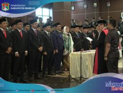 Anggota DPRD Mamuju Resmi Dilantik, Kolaborasi Wajah Lama dan Nama Baru