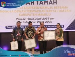 Ramah-tamah DPRD Mamuju, Sutinah Terima Kasih pada yang Lama, Selamat untuk yang Baru