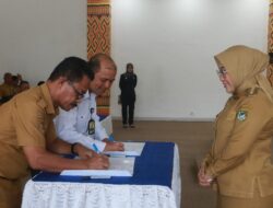 MoU Diteken, Pemerintah Desa Se-Kabupaten Mamuju Mulai Gunakan Transaksi Non Tunai