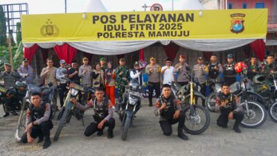 Pemantauan Pos Pengamanan Hari Raya Idul Fitri 1446 H