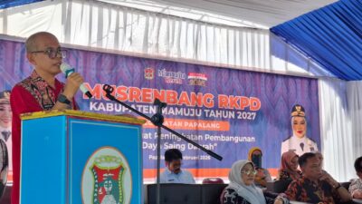 Kepala BAPPERIDA Mamuju, Harap MUSRENBANG jadi Langkah Strategis Penuhi Target RPJMD
