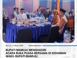 Bupati Mamuju Menghadiri Acara Buka Puasa Bersama Di Kediaman Wakil Bupati Mamuju.