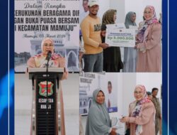 “Kunjungan Kerja di Kecamatan Mamuju Bupati Mamuju Serahkan Bantuan Usaha Ekonomi Produktif”