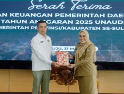 Bupati Mamuju, Serahkan LKPD Tahun 2025 Kepada BPK