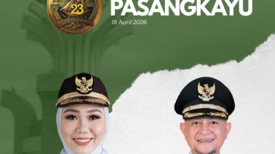 Selamat Hari Jadi Ke-23 Tahun Kabupaten Pasangkayu