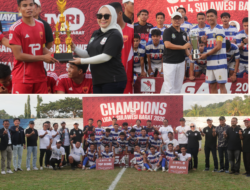 Bupati Mamuju Hadiri Final Liga 4 Sulbar