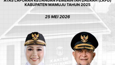 Selamat atas Pencapaian Opini WTP Pemkab Mamuju dari BPK RI Perwakilan Sulawesi Barat