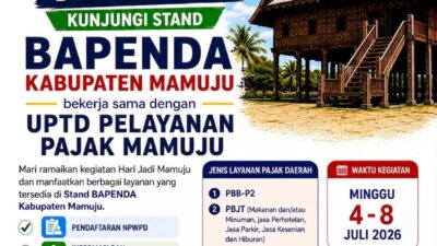 Layanan Perpajakan di HUT Mamuju
