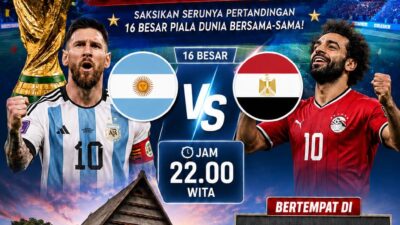 Ayo Nonton Piala Dunia di Rumah Adat Mamuju Malam Ini!