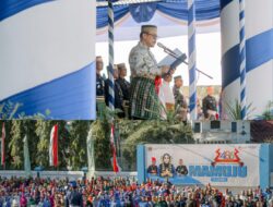 Meriah, Hari Jadi Mamuju Ke-486 Diperingati dengan Upacara Bendera