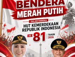 Selamat menyambut Hari Kemerdekaan ke-81 Republik Indonesia!