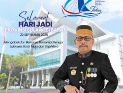 Selamat Hari Jadi Provinsi Sulawesi Barat!