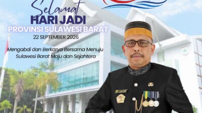 Selamat Hari Jadi Provinsi Sulawesi Barat!