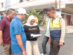 Bupati Mamuju Tinjau Pengerjaan Jalan, Anggaran Capai Rp.13 Miliar